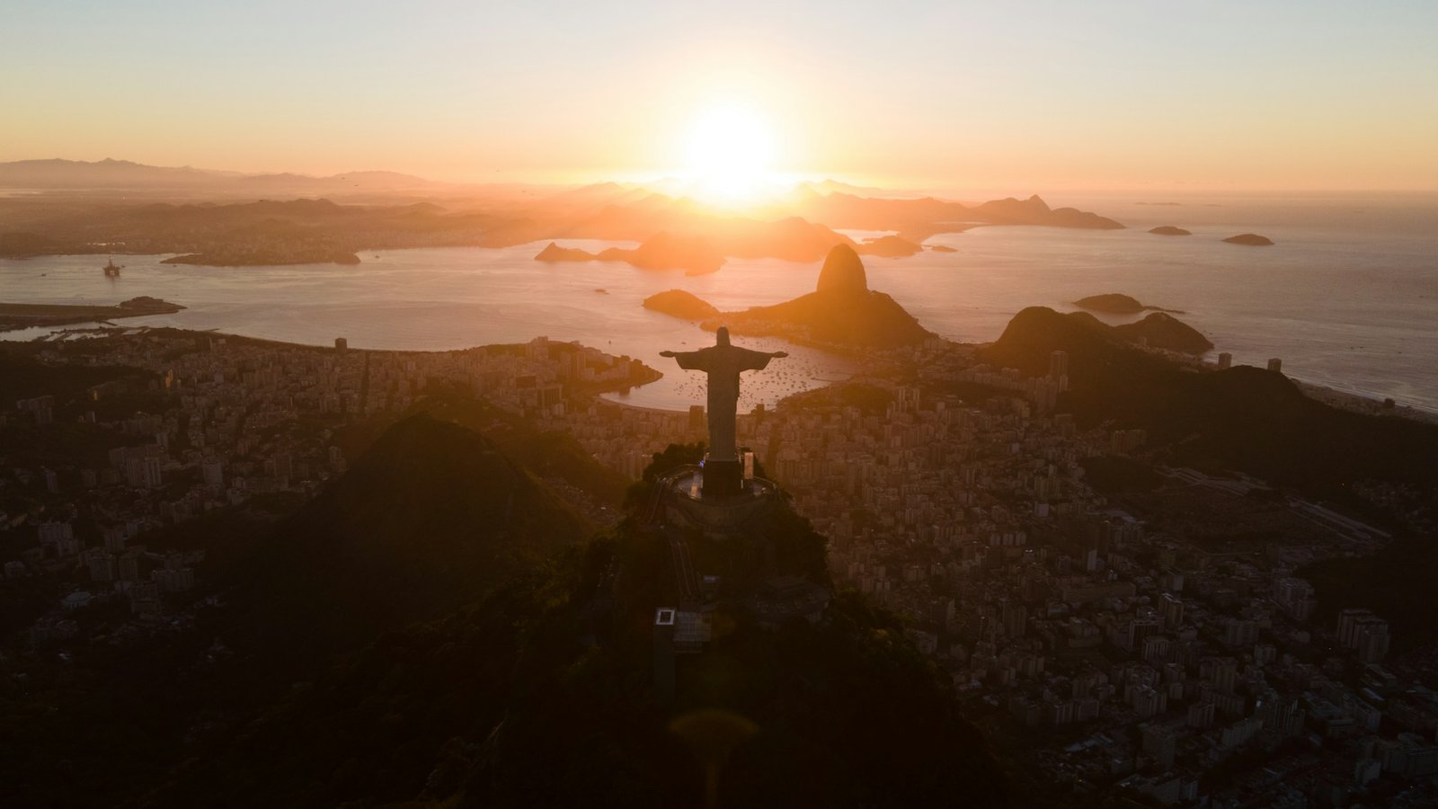 Vista aérea Rio de Janeiro — Vetor Experience